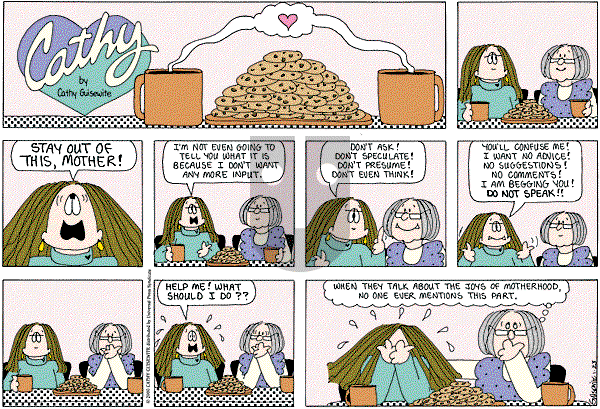 Cathy Classics - Sunday January 23, 2011 Comic Strip