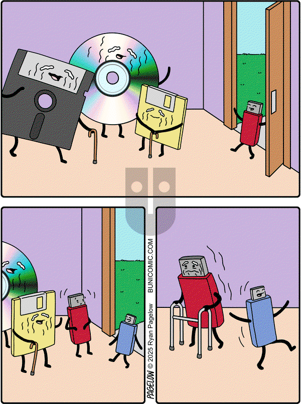 Buni on Wednesday March 26, 2025 Comic Strip