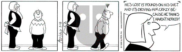 The Born Loser on Wednesday March 18, 1998 Comic Strip