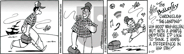 Rose is Rose on Wednesday June 27, 2007 Comic Strip