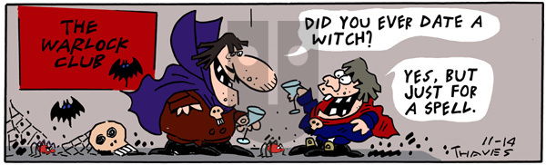 Frank and Ernest on Tuesday November 14, 2000 Comic Strip