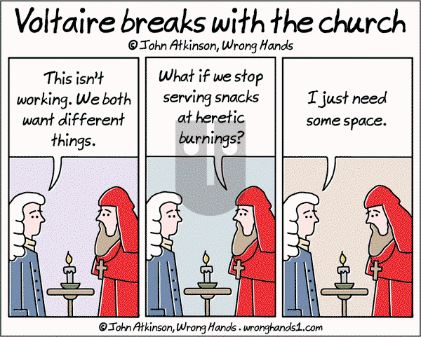 Wrong Hands on Tuesday February 25, 2025 Comic Strip