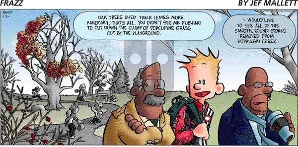 Frazz on Sunday November 20, 2011 Comic Strip