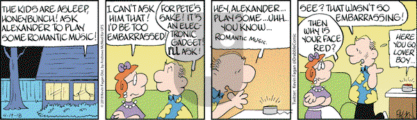 Drabble on Thursday April 19, 2018 Comic Strip