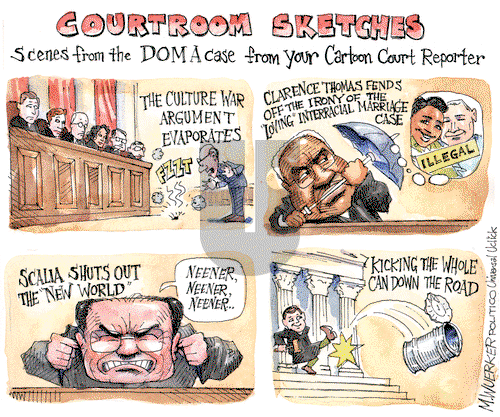 Matt Wuerker on Monday April 1, 2013 Comic Strip