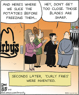 Brevity on Friday August 2, 2013 Comic Strip