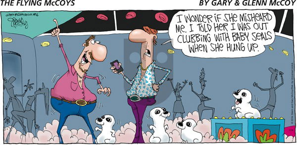 The Flying McCoys - Sunday February 16, 2014 Comic Strip