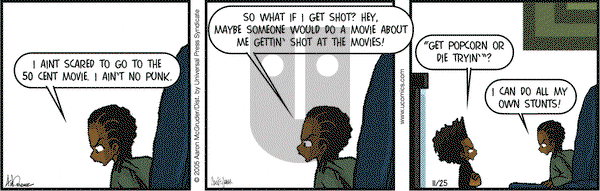 The Boondocks - Friday November 25, 2005 Comic Strip