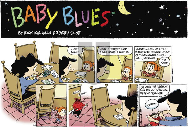 Baby Blues on Sunday April 9, 2000 Comic Strip