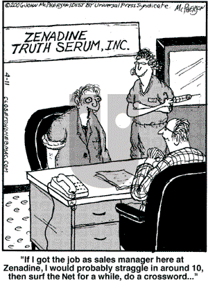 Close to Home on Tuesday April 11, 2006 Comic Strip