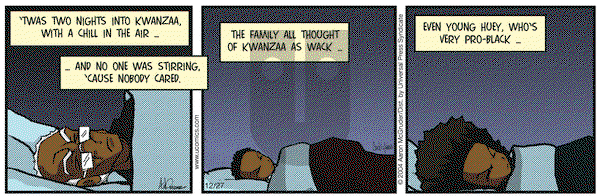 The Boondocks on Monday December 27, 2004 Comic Strip