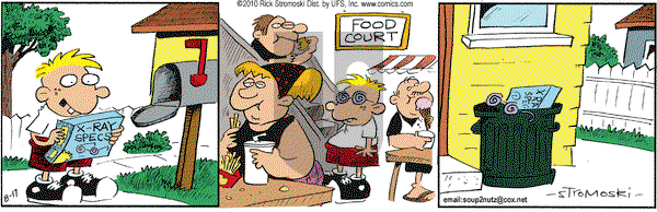 Soup to Nutz - Old on Tuesday August 17, 2010 Comic Strip