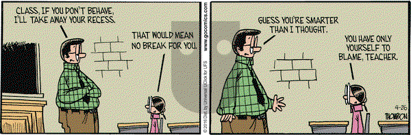 Grand Avenue on Tuesday April 26, 2016 Comic Strip