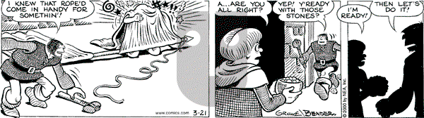 Alley Oop on Wednesday May 3, 2000 Comic Strip