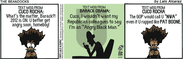 La Cucaracha on Wednesday September 28, 2011 Comic Strip