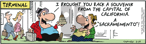 Frank and Ernest on Thursday May 19, 2011 Comic Strip