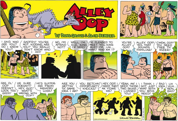 Alley Oop on Monday January 18, 1999 Comic Strip
