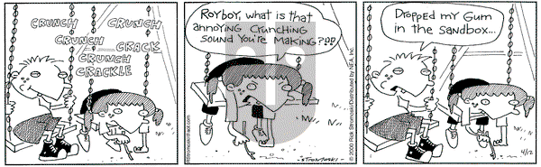 Soup to Nutz - Old on Wednesday April 12, 2000 Comic Strip