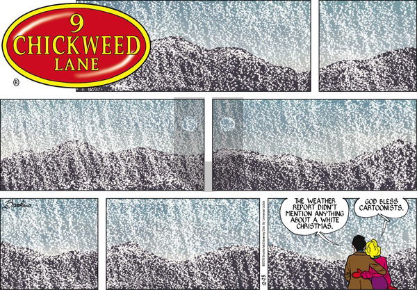9 Chickweed Lane on Sunday December 25, 2016 Comic Strip