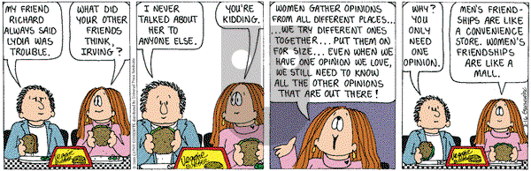 Cathy Classics on Sunday September 3, 2000 Comic Strip
