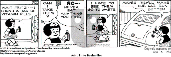 Nancy Classics on Thursday November 16, 2017 Comic Strip