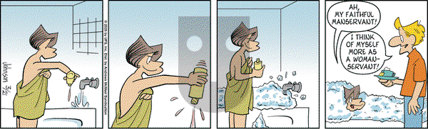 Arlo and Janis on Friday March 21, 2025 Comic Strip