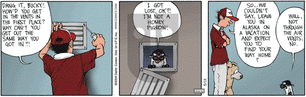 Get Fuzzy on Thursday May 13, 2004 Comic Strip