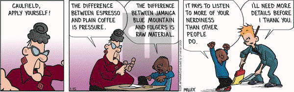 Frazz on Friday January 15, 2016 Comic Strip