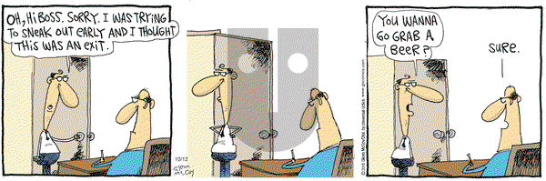 The Duplex on Monday October 12, 2015 Comic Strip