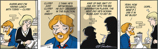 Doonesbury on Monday January 26, 2009 Comic Strip
