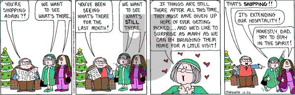Cathy Classics - Friday December 26, 2003 Comic Strip