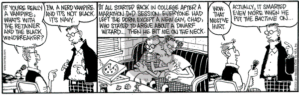 Monty on Sunday October 6, 2002 Comic Strip