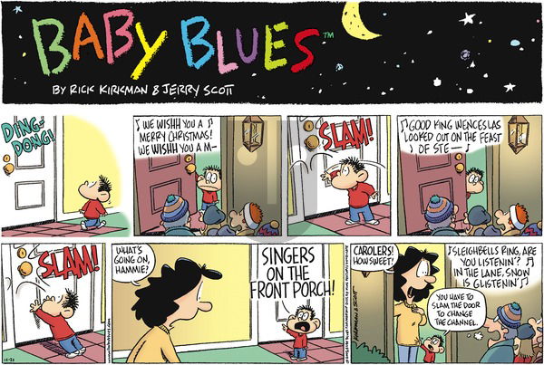 Baby Blues on Sunday December 21, 2003 Comic Strip