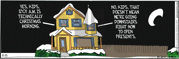 Grand Avenue on Thursday December 25, 2014 Comic Strip