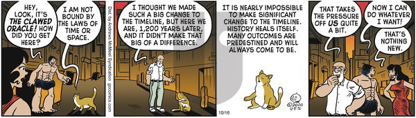 Alley Oop - Friday October 16, 2020 Comic Strip
