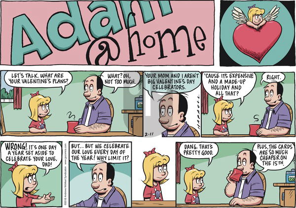 Adam@Home on Sunday February 11, 2018 Comic Strip