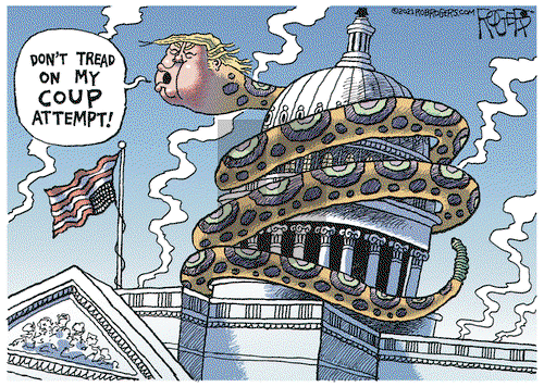 Rob Rogers on Thursday January 7, 2021 Comic Strip