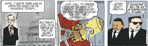 Over the Hedge on Wednesday January 21, 2009 Comic Strip