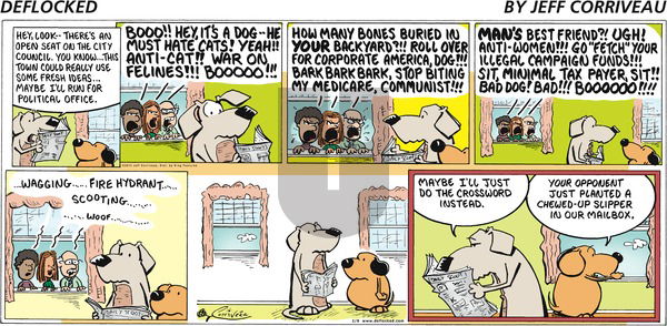 DeFlocked on Sunday February 8, 2015 Comic Strip