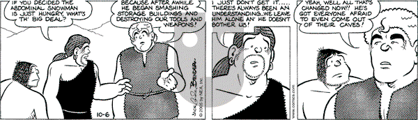 Alley Oop on Thursday October 6, 2005 Comic Strip