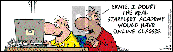 Frank and Ernest on Wednesday June 3, 2020 Comic Strip