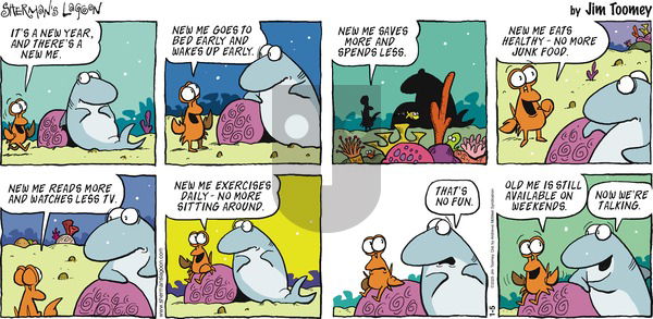 Sherman's Lagoon - Sunday January 5, 2025 Comic Strip