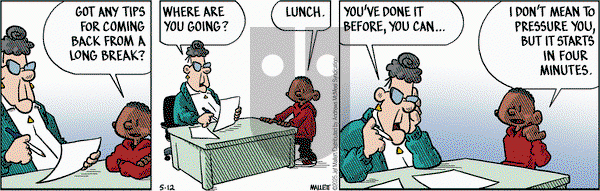 Frazz on Monday May 12, 2025 Comic Strip