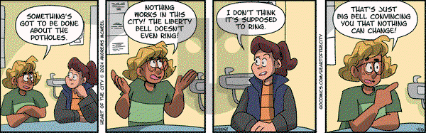 Heart of the City - Wednesday April 10, 2024 Comic Strip