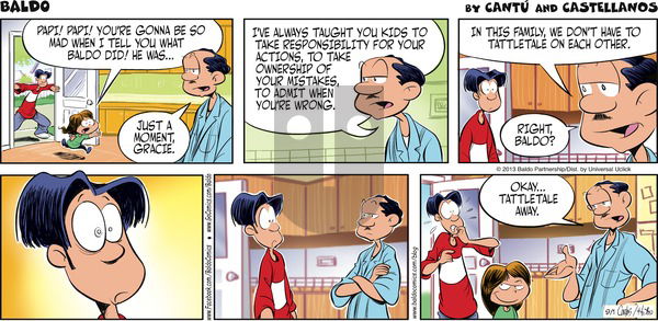 Baldo on Sunday September 1, 2013 Comic Strip