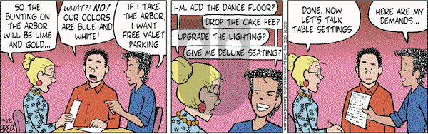 Luann on Monday September 12, 2016 Comic Strip
