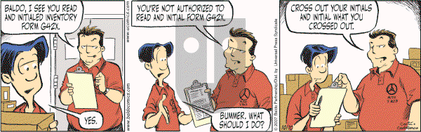 Baldo - Wednesday October 10, 2007 Comic Strip