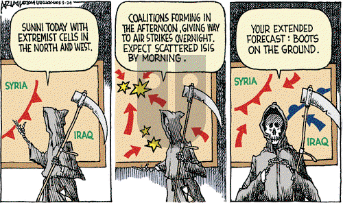Robert Ariail on Wednesday September 24, 2014 Comic Strip