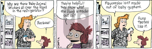 Cul de Sac - Wednesday June 8, 2011 Comic Strip