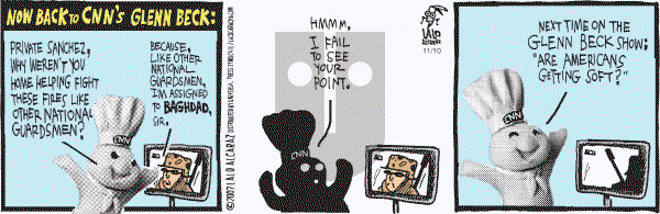 La Cucaracha on Saturday November 10, 2007 Comic Strip